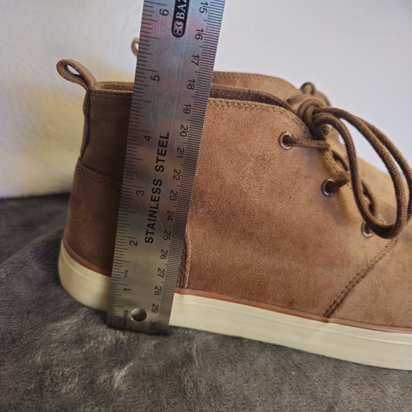 Banana Republic Factory Brown Suede Chukka Sneaker Men Size:10 - Picture 2 of 10